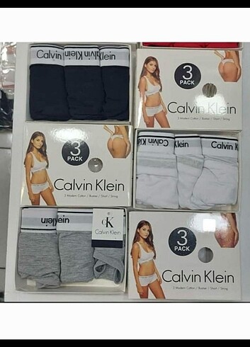 Calvin Klein büstiyer takım 