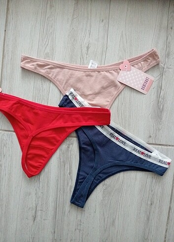Diğer 3 adet tanga seti #tanga