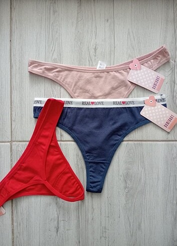 l Beden 3 adet tanga seti #tanga