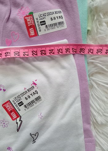 5 adet kız çocuk boxer #boxer - Görsel 5