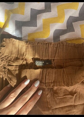 Quzu QUZU bol paca kısa pantolon