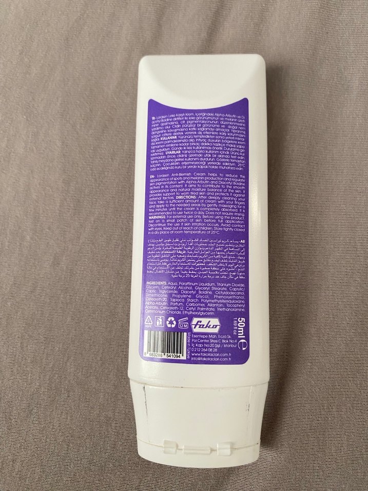 LORASEN Leke Karşıtı cilt Kremi 50 ml - Görsel 2