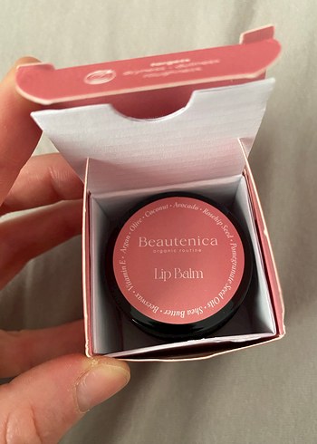 Beautenica Organik Nemlendirici Dudak Balmı - Görsel 4