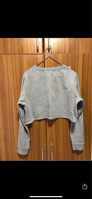 m Beden gri Renk sweatshirt