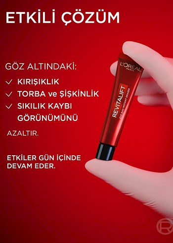  Beden Göz Altı Bakım Ürünü Kullanım Talimatları