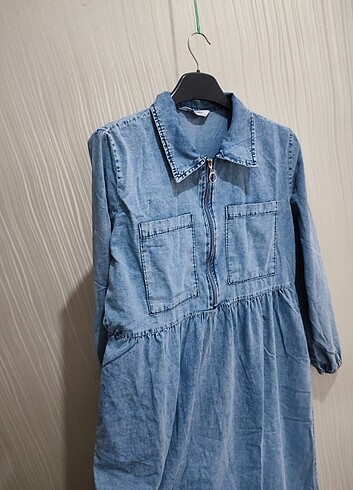 Diğer Kot denim elbise
