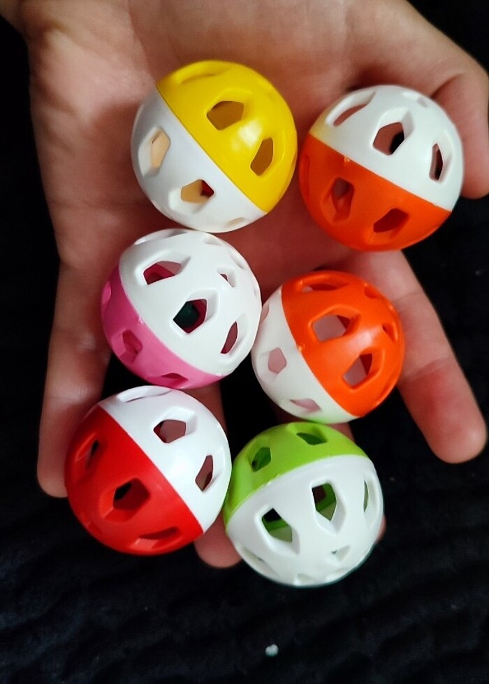 Kedi zili top oyuncak - Görsel 3