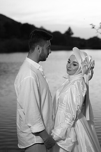 Diğer Tesettür nikah elbisesi