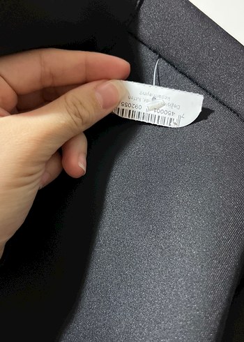 Siyah Yüksek Yakalı Kadın Ceket - Görsel 3