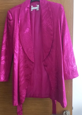 Parlak Desenli Pembe Kadın takım - Görsel 3