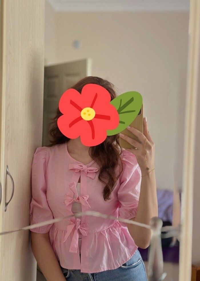 Pembe bluz - Görsel 2