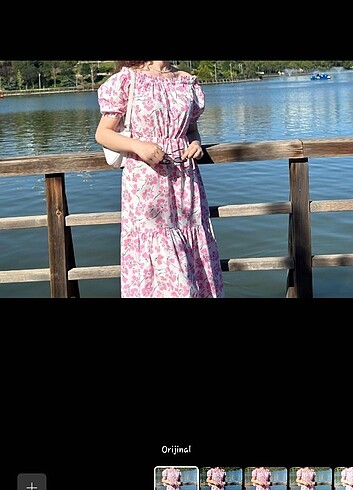 Zara Çiçekli elbise