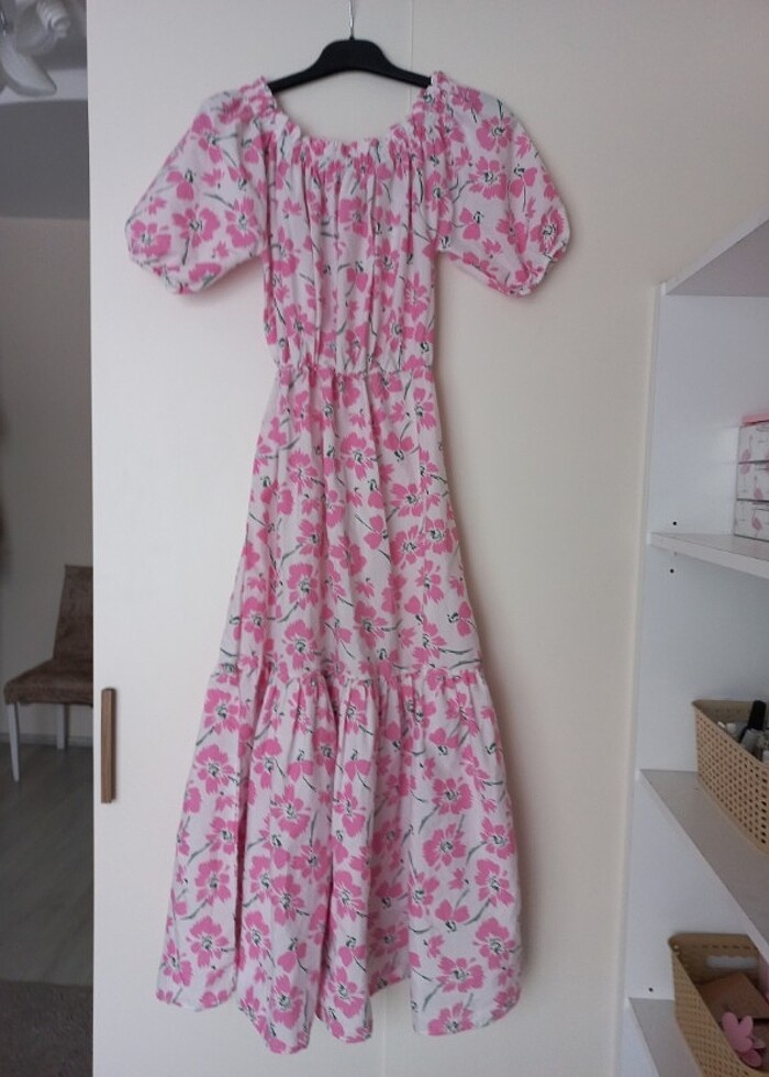 Çiçekli elbise - Görsel 3