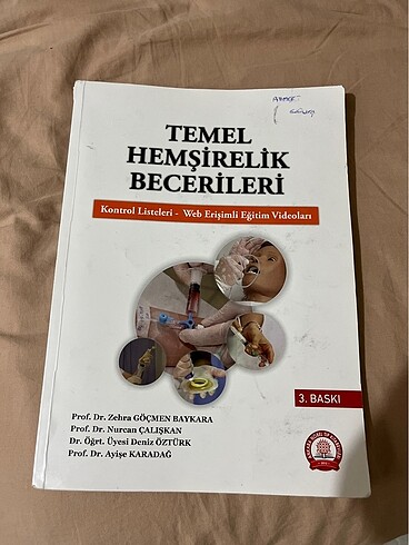 Temel hemşirelik becerileri kitabı