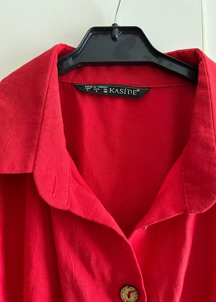 kırmızı elbise - Görsel 5