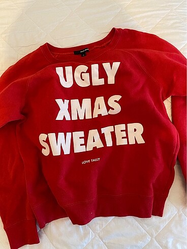 zara sweatshirt christmas noel yılbaşı sweatshirt