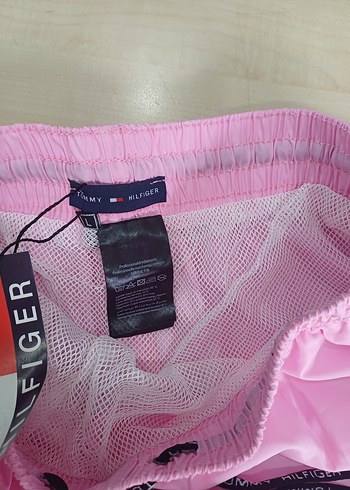 Tommy Mini Pembe Erkek Deniz Şortu - Görsel 3