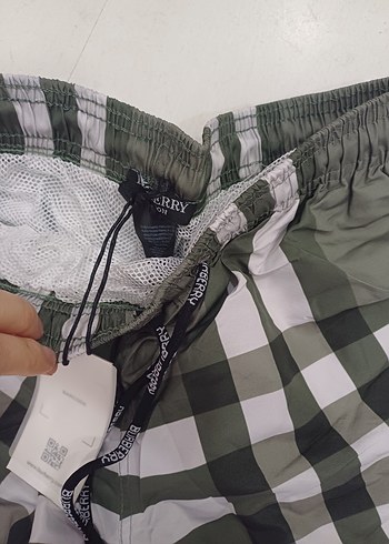 haki Erkek Mini Şort Mayo - Görsel 2