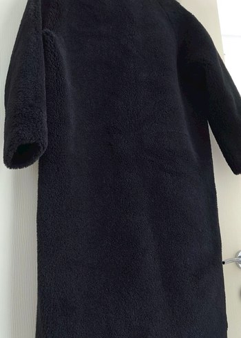 zara suni yünlü mont - Görsel 7