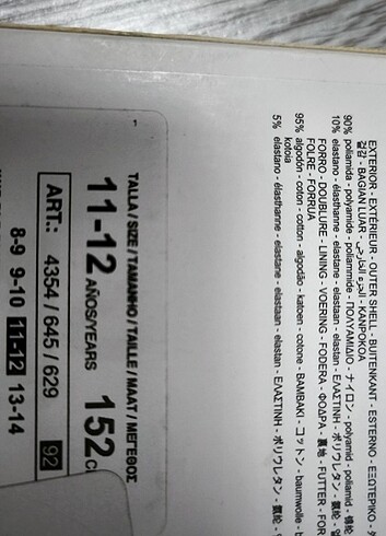 Zara kız çocuk külot seti - Görsel 6