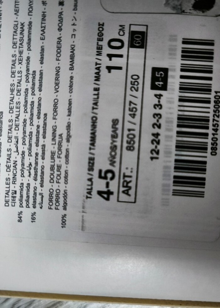 Zara kız çocuk külot seti - Görsel 2