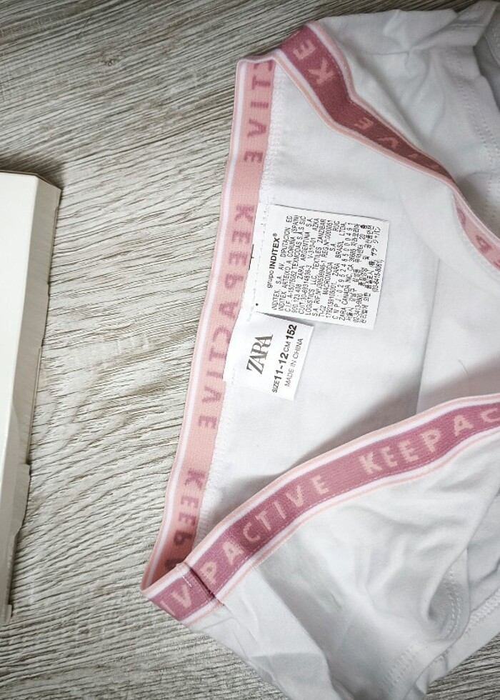 Zara kız çocuk külot seti - Görsel 3