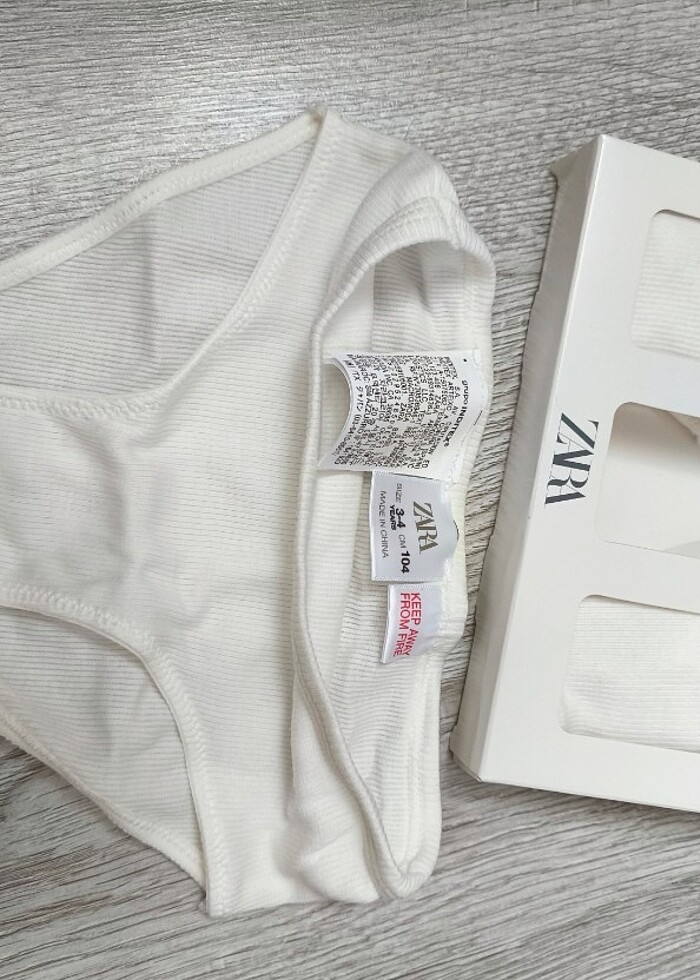 Zara kız çocuk külot seri - Görsel 2