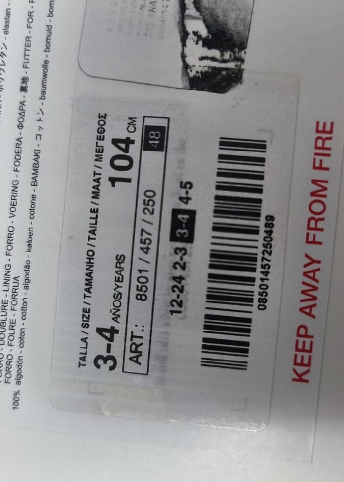 Zara kız çocuk külot seri - Görsel 3