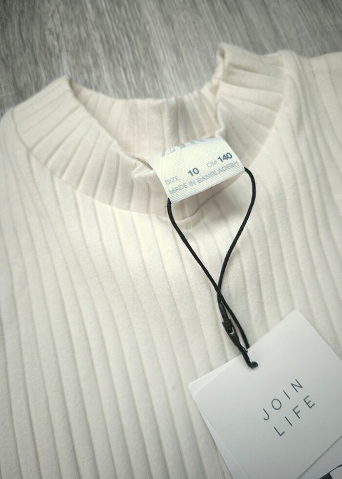 Zara kız çocuk body bluz - Görsel 2