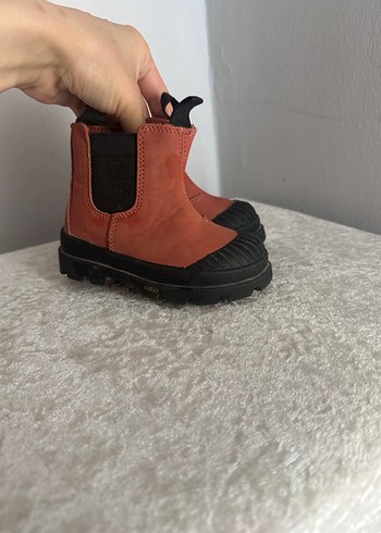 Kız Çocuk Koyu Kırmızı Kauçuk Bot - Görsel 5