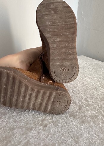 Kahverengi Süet çocuk bot - Görsel 3