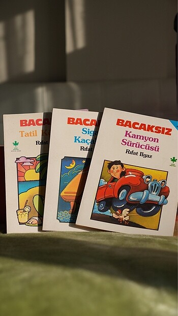 Bacaksız 3 Kitap - kamyon sürücüsü, sigara, Tatil