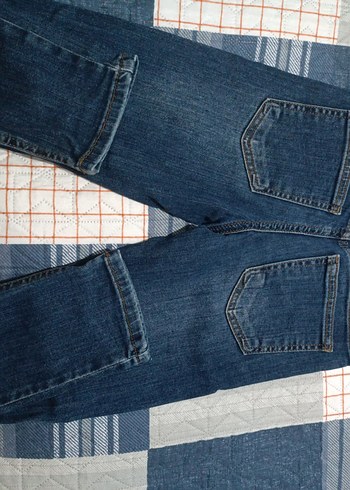 Erkek Çocuk Kot Pantolon Mavi - Görsel 2