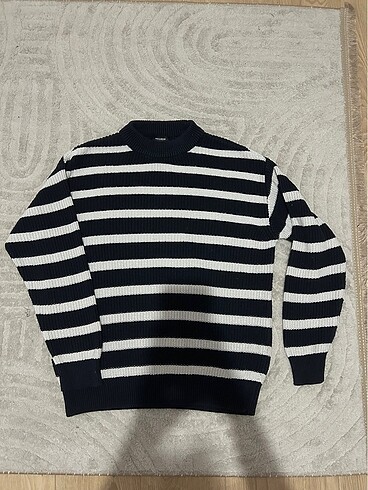 Çizgili PullandBear kazak S beden Pamuklu