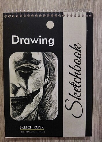 Çizim defteri sketchbook A5 spiralli 