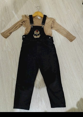 kız çocuk salopet takım