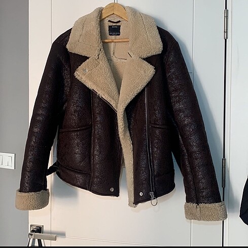 bershka acı kahve mont