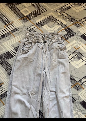 Bej Kadın Loose Fit Midi Pantolon - Görsel 6