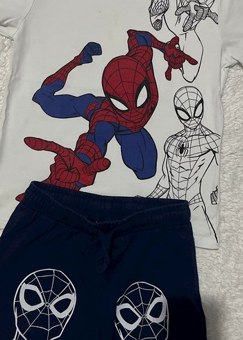 LC Waikiki Erkek Çocuk Örümcek Adam Baskılı Takım