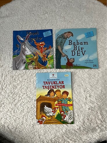 3 Adet Çocuk Kitap