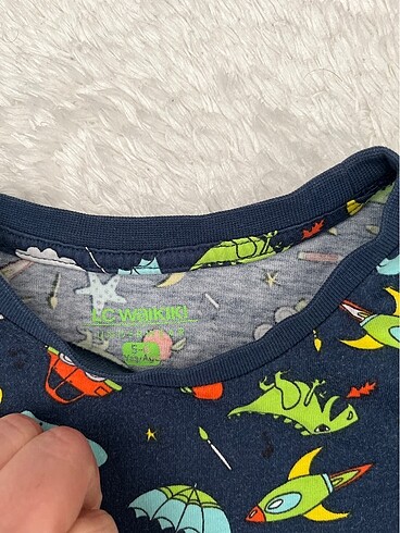 6 Yaş Beden çeşitli Renk LCW Çocuk Pijama Tk 5:6