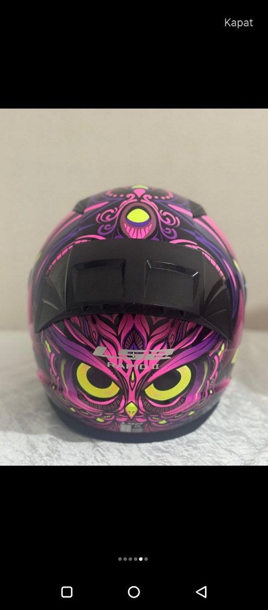 Motosiklet Kaskı bayan kask - Görsel 5