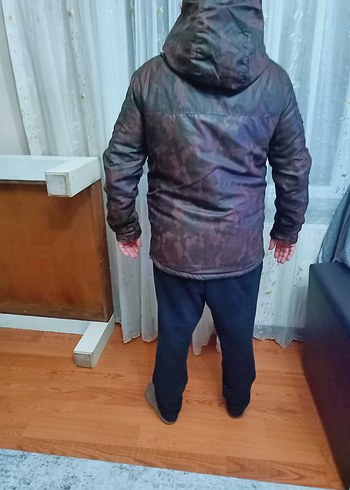 Erkek Mont kamuflaj desenli mont - Görsel 2