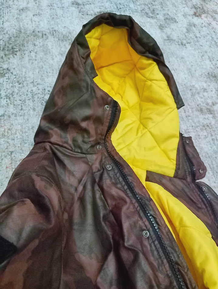 Erkek Mont kamuflaj desenli mont - Görsel 5