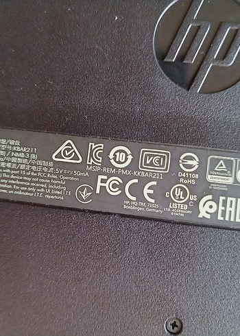 Klavye HP bilgisayar klavye - Görsel 4