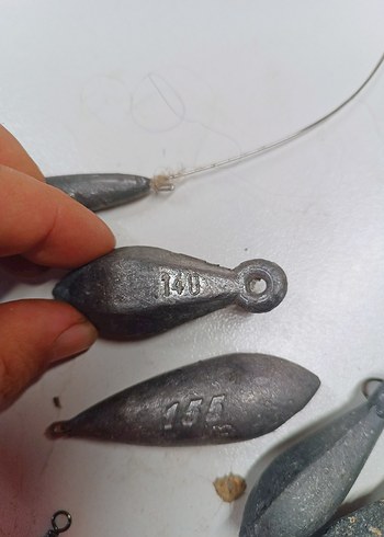 kurşun balık olta kurşunu - Görsel 2