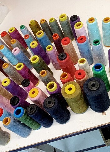  Beden çeşitli Renk İp bobin tekstil ip 