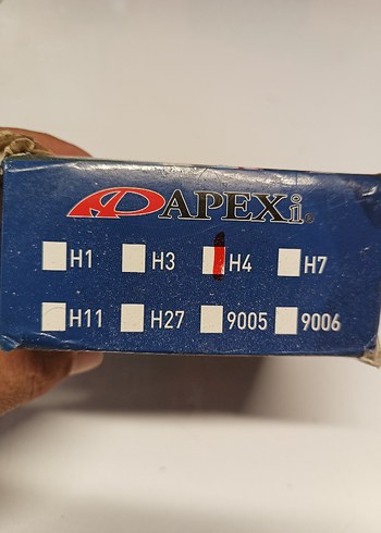 Beden Renk oto LED Xenon Farlı H4 far ampul