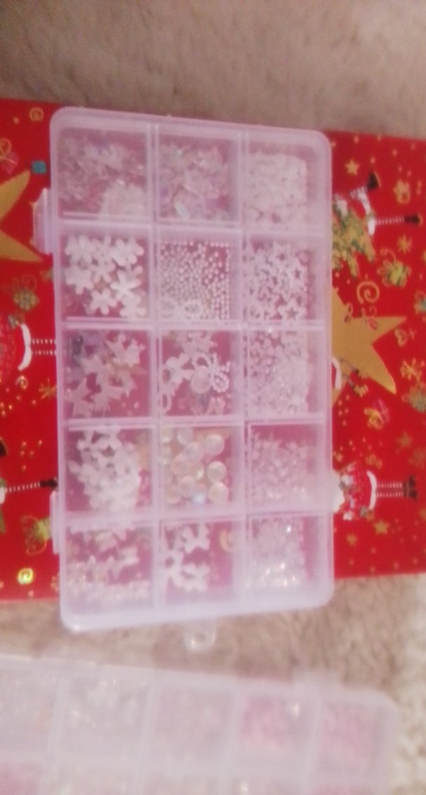 Beyaz Pastel Tırnak Süslemeleri Seti - Görsel 2