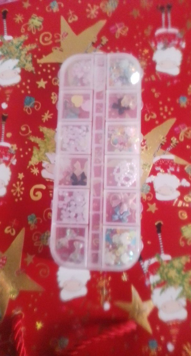 Kırmızı Tırnak Süsleri Seti - Görsel 3